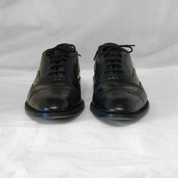 Church's Men's Henley Oxford Brogues Black Leather Lace Up Custom Grade Shoes - Picture 15 of 16